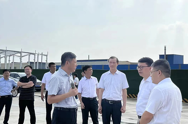 省工信局，發(fā)改委，科技局領(lǐng)導(dǎo)考察我公司2