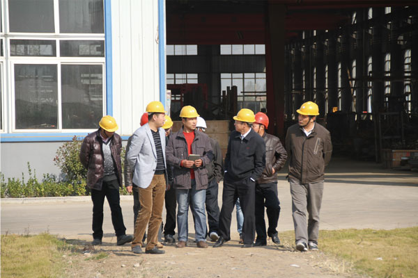 省特檢院許院長蒞臨蘇建塔機(jī)指導(dǎo)